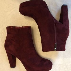 Suede Heeled Boots